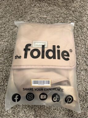 The Foldie Travel Bag - Beige Lightweight Organizer